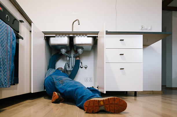 Professional Pipe Repair technician working in Cashion, OK